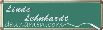 Linde Lehnhardt Visitenkarte